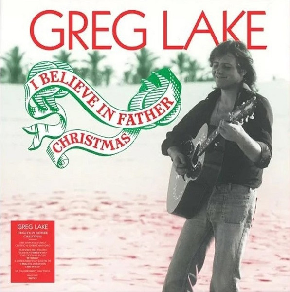 LAKE GREG - I believe in Father Christmas (10\" trasparent red vinyl)